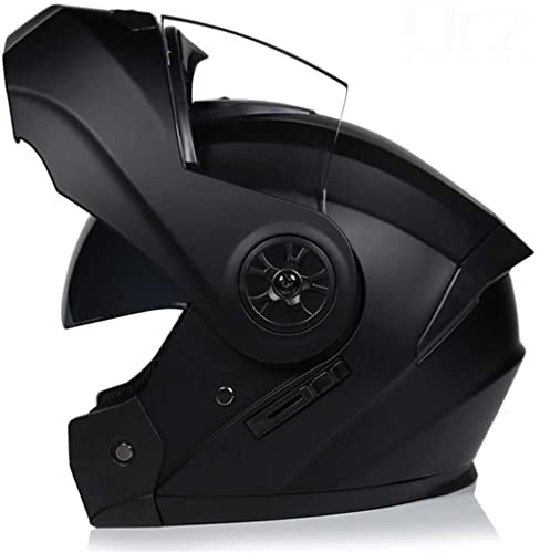 Casco moto integrale Visiera doppia Visiera modulare apribile Sun Shield Caschi moto Apribili e modulari uomo Moto Casco da Ciclomotore Caschi