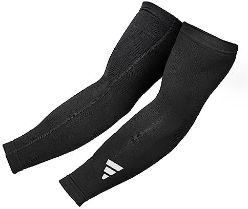adidas Compression Arm Sleeves - Black - L/XL
