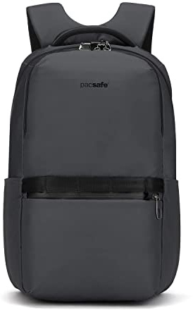 Pacsafe Men's Metrosafe X Anti Theft 25l Backpack-with Padded 15 Laptop Sleeve, Slate, 25L, Metrosafe X Anti Theft 25l Backpack - With Padded 16 Laptop Sleeve