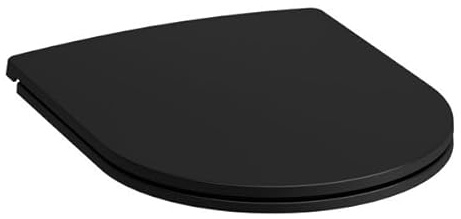 LAUFEN PRO WC-Sitz, mit Deckel, slim, 485x390mm, mit Absenkautomatik, H8989667160001, Farbe: Schwarz Matt