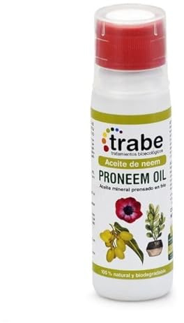 GROWMANIA Proneem Oil di Trabe 100 ML | Olio di Neem Protezione delle Colture e delle Piante Contro i parassiti