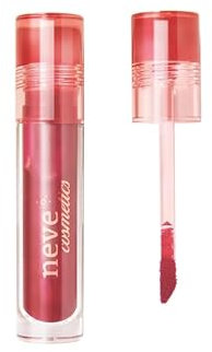 Neve Cosmetics tinta labbra Ruby Juice, leggera come acqua resistente come inchiostro | On set