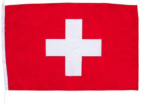 Netflags Bandiera svizzera con tessuto 160 g/m²