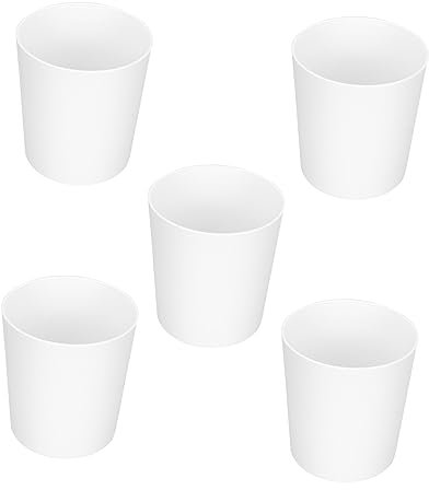 BESPORTBLE 5 Stück Kunststoff Blumentöpfe Für Zimmerpflanzen Großer Durchmesser Leichtes Design Für Balkon Und Garten