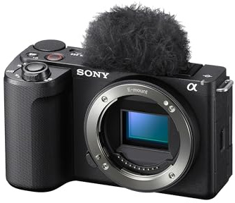 Sony Alpha ZV-E10 II | APS-C Spiegellose -Videokamera mit 16-50 mm f/3.5-5.6 Power Zoom (4K60p Video, 4:2:2 10Bit-Aufnahme, 26 MP, fortschrittliche digitale Stabilisierung, Echtzeit Auto-Augenfokus) +