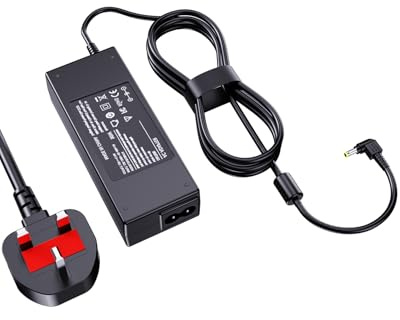 Sony Bravia TV Power Cable 19V charger for Sony Bravia TV 24'' 32'' 40'' 42'' KDL-24 KDL-32 KDL-40 KDL-42 W600B W650A W700B W800B, Sony Vaio Laptop Charger PCG VGN VGP SVE14 6.5MM*4.4MM