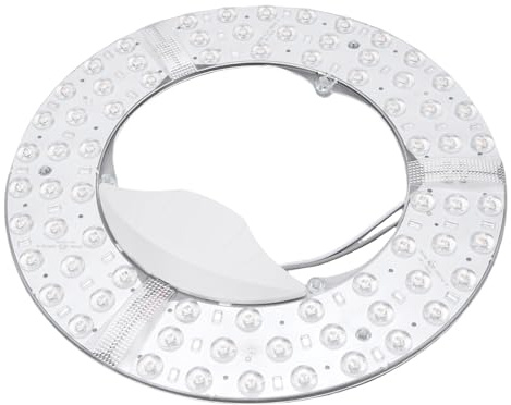 MEKOTRIN 9.45 Pollici Luce Ventilatore a Soffitto a LED, Ventola a Magnetica da Dimmabile 3000K 4000K 6000K Pannello di Sostituzione della Luce del Soffitto (72w)