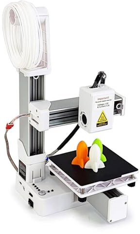 Ouitble Mini Stampante 3D 10-40mm/s per Principianti Fai-Da-Te 10×10×10cm