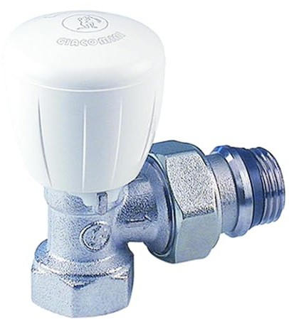 ROBINET THERMOSTATIQUE EQUERRE GIACOMINI 1/2 R421X133