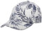 Lipodo Leaves Kindercap Jungen/Mädchen - Basecap mit Baumwolle - One Size Kindergröße (ca. 49-56 cm) - Waschbar bis 30 Grad - Baseballmütze mit Tropenprint - Kappe Frühjahr/Sommer weiß One Size