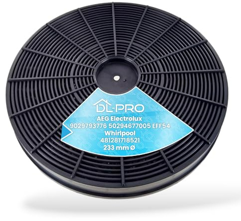DL-pro aktivt kolfilter filter för AEG Electrolux 9029793776 50294677005 EFF54 bubbelpool 481281718521 köksfläkt