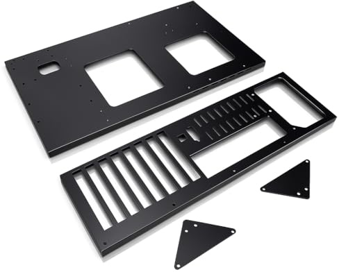 SUNGOOYUE Gehäuse Rack für Motherboards, DIY Computer Motherboard Gehäuse Rack, Weites Körperwärmeableitungsdesign, Offene Chassis Mining Maschine für Motherboards Innerhalb von 305 x 245mm