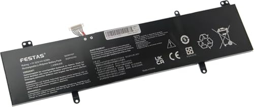 FESTAS B31N1707 B31N1707-1 Batterie Compatible avec ASUS X411U X441UA X411UF X411UN X411UQ S410UA S410UN S4000V S4100V S4200U S4200UQ R421U Series Ordinateur PC Portable
