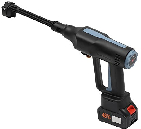 TaNeHaKi Nettoyeur haute pression sans fil, 380 W, avec buse 6 en 1, pour le nettoyage des voitures, des invités et des terrasses