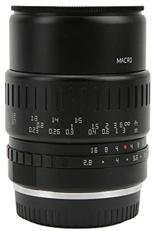 Qukaim TTArtisan Objectif macro 40 mm F2.8 1:1 APSC, mise au point manuelle pour monture FX, compatible avec XA1 XA10 XA2 XM2, objectif macro 40 mm F2.8 pour appareil photo Fuji