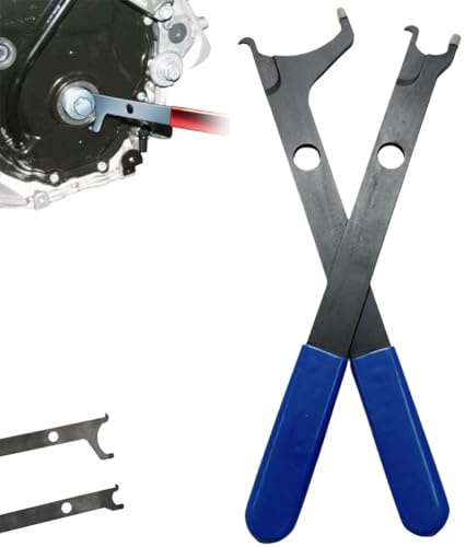 Strumento gancio per guarnizioni albero motore, punto di rotazione come estrattore per guarnizioni a camme e albero motore, un modo semplice e veloce per rimuovere paraolio (B)