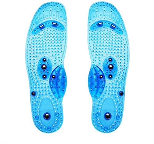 KFGISD, Gel Comfort Magnetic Shoe Inserts with Magnets, Foot Orthotics Magnetic Insoles, Magnetic Therapy Shoe Insoles for Women and Man,Shoe Insoles(1 Pair,Large)