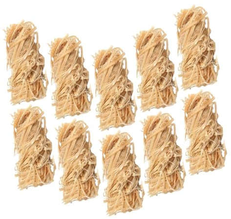 HYTROVE 12piezas Arrancadores Fuego Madera y Cera Natural Encendedor Práctico para Chimeneas Barbacoa y Camping