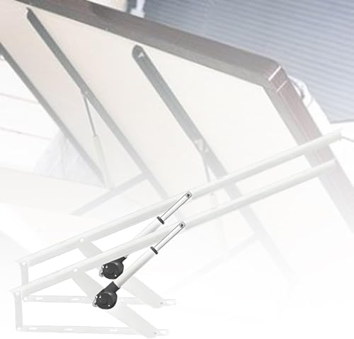 Mécanisme De Levage De Lit Électrique En Acier Avec Télécommande, Kit De 2 Vérins À Gaz Robustes For Lit De Coffre De Rangement Et Sommiers À Ressorts(White,150cm)