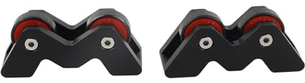 Pyltha Billard Queue Geradeheitsprüfer, Aluminium mit Lager, Kompakt und Leicht - Präzise Kontrolle, Langlebig und Tragbar, Für Billard - und Snookerqueues
