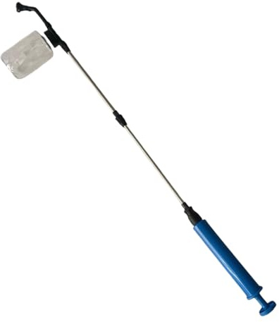 Applicateur de plumeau de jardin – Distributeur de poudre réglable, engrais précis et application pour l'intérieur, fleurs, tomates, poivrons | Outil de jardinage pratique pour la maison et la ferme