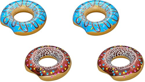 Bestway® Swimming Ring Doughnut Diameter 107 cm Assorted Pack of 1