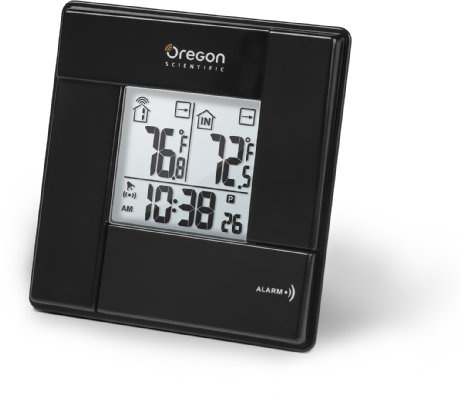 Oregon Sci. Wireless Clk In/Out Therm Blk