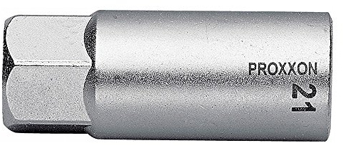 Proxxon 23444 Chiave a bussola da 12,5mm (1/2) per candele 21mm