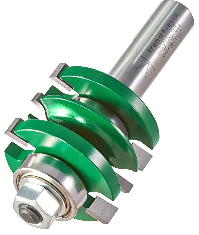 Trend Profile Scriber Ogee Router Cutter Set, 1/2 Inch Shank, 4mm Radius