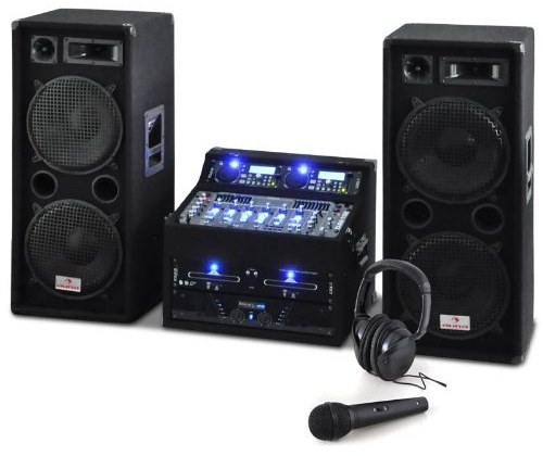 Set DJ PA Terra Titan 2000W 400 persone