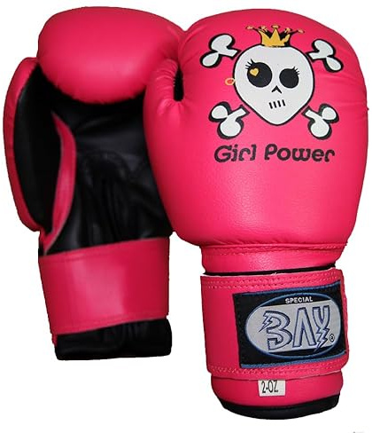 BAY® Girl Power (4 Unzen) pink posa Kinder Boxhandschuhe (4 Unzen)