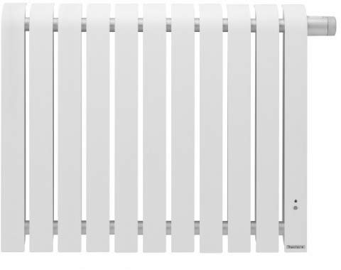 Radiateur Connecté Mythik 1000W, Horizontal, Gris Roche