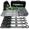 Rhino USA Schwerlast-Ratschengurt-Kit (4er-Pack) – 4 cm x 2,4 m (2.000 kg Bruchlast) – Ultimative Zurrgurte mit Sicherheits-S-Haken für LKWs, ATV, UTV, Motorräder, Ladung und mehr – Grau