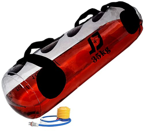 YZBBSH Alternative Sandsack Fitness Wassersack Power Bag 15kg 25kg 35kg Gewichtstasche Verstellbare mit Wasser Core und Balance Trainer Tragbares Stabilitäts für Fitnessgerät,35kg