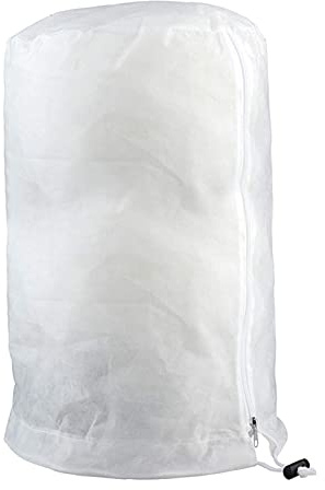 Sacco Di Protezione Invernale Per Piante, Telo Antigelo Piante Non Tessuto Protezione Antivento Traspirante, Con Coulisse, Per Proteggere In Inverno Da Gelo, Vento E Pioggia (200×240-1pcs, bianco)