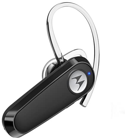 Motorola Sound - Auricolare Bluetooth HK126, Cuffie In-Ear Bluetooth Mono Wireless con 8 Ore di Conversazione, Compatibile con Assistente Vocale, Connessione a 2 Dispositivi