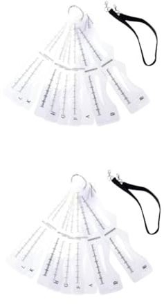 Healeved 2ensembles Modèles De Sourcils Outils De Dessin Façonnage Pour Sourcils Stencils Réutilisables Avec Bandeau Inclus Pour Effet Naturel
