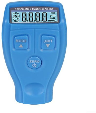Car Handheld Paint Coating Thickness Gauge, Car Paint Thickness Tester, Portable Digital Car Film Coating Thickness Gauge Meter (blue)