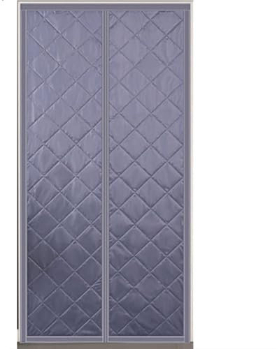 Magnetischer, Wärmeisolierter Türvorhang, Stoppt Zugluft, Spart Energie, Verdickte Polyester-Faserfüllung, Temporäre Magnetische Fliegengittertür, Türabdeckung, Vorhang, Magnetverschluss, Hält Im Wint