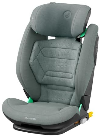 Maxi-Cosi RodiFix Pro² i-Size, High Back Booster Seat, 3.5-12 Years, 100-150 cm, 3 Recline Positions, G-Cell Side Impact Protection, ClimaFlow, ISOFIX Car Seat, Authentic Grey