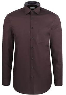 Seidensticker 845546, Regular Fit Langarm Business-Hemd, 41