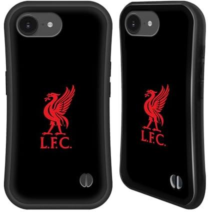 Head Case Designs Offizielle Liverpool Football Club Logo Rot Und Schwarz Liver Bird Hybride Handyhülle Hülle Huelle kompatibel mit Apple iPhone 16e