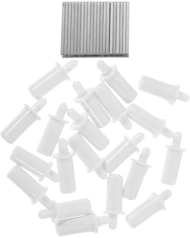 IWOWHERO 40 pièces Kit de Réparation Volets Bois Agrafes et Goupilles pour Volets Persiennes Accessoires de Fixation pour Meubles Réparation Facile et Rapide sans Compétences