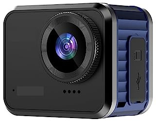 Mini caméra d'action WiFi avec télécommande écran étanche Sport caméscope Lecteur enregistreur Webcam sans Fil Capturez Facilement Moments Exceptionnels(Gray,128G)