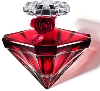 Lancôme La Nuit Trésor Rouge Drama Eau de Parfum Intense, sinnlicher Damenduft mit natürlichem Erdbeerextrakt, edler Damascena-Rose und Patchouli, langanhaltendes Damen-Parfüm, 100ml