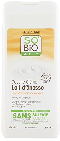 SO'BiO étic Douche Crème Lait d'Ânesse Bio 650 ml