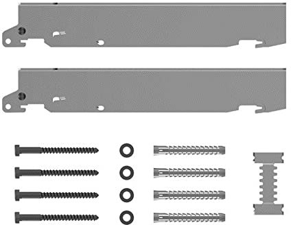 HK Befestigung Kermi Typ 10, Schnellmontagekonsolen mit Haltelaschen, 400mm