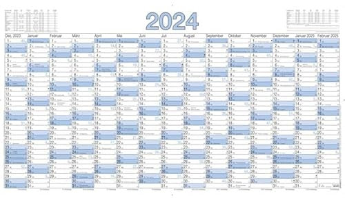 Plakatkalender 15 Mon 5 Stk. Gerollt