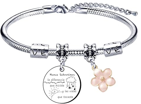 QTZXZX Pulsera Amistad y Pareja, Pulsera Delicada Hombre y Mujer, Regalo Original Navidad, San Valentín, Cumpleaños, Hermana y Amiga, Pulsera con Frase Emotiva, Detalle Sentimental para Compartir