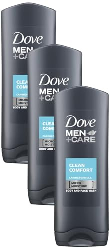 DOVE MEN + CARE CLEAN COMFORT BODYWASH 250ML (Pack of 3)